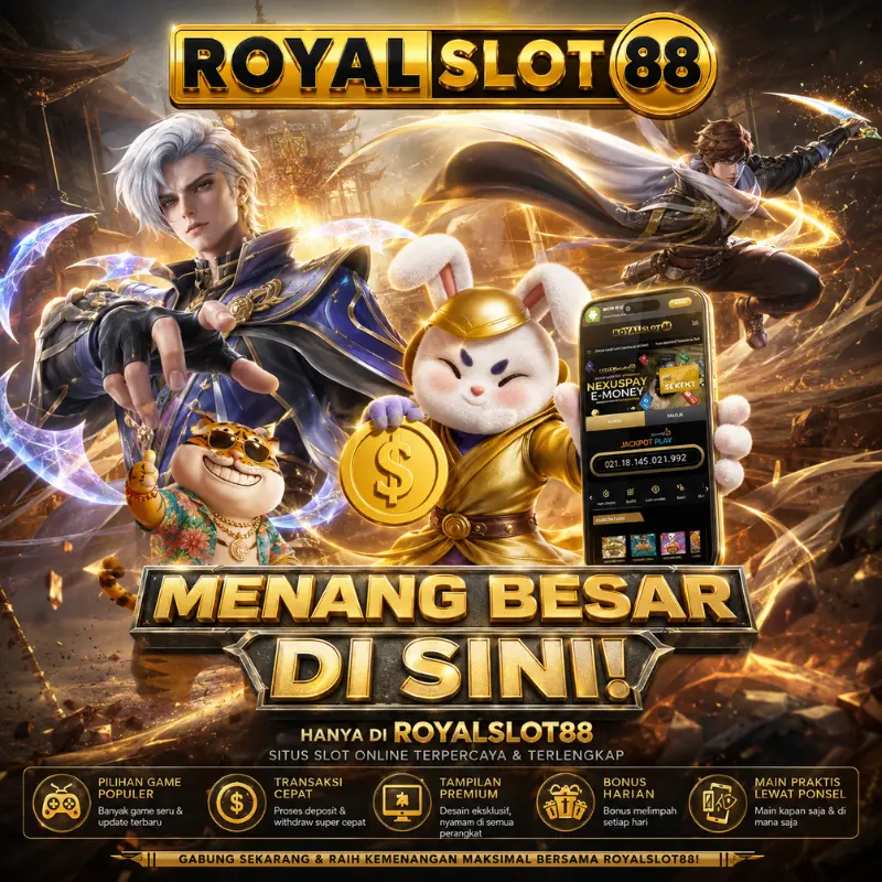 ROYALSLOT88: Link Slot Online Terbaru Resmi Mudah Jackpot 2026